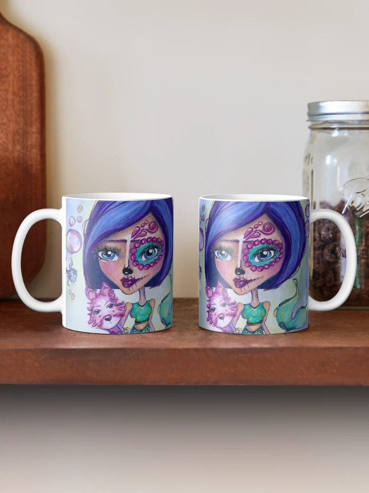 Thumbnail 2 of 6, Coffee Mug, Teresa designed and sold by RuffledAndPunk.