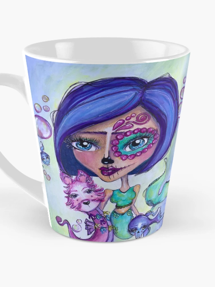 Thumbnail 3 of 4, Coffee Mug, Teresa designed and sold by RuffledAndPunk.