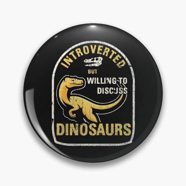 Artikelvorschau, Introvertiert aber Dinosaurier entworfen und verkauft von KennefRiggles.