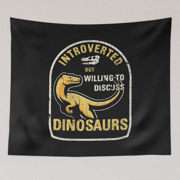 Artikelvorschau, Introvertiert aber Dinosaurier entworfen und verkauft von KennefRiggles.