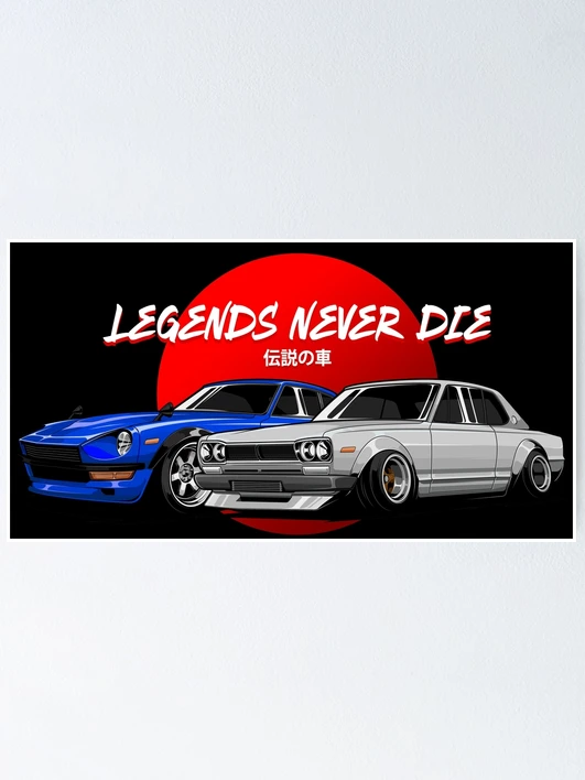 Skyline110ページです⭐︎ Skyline GTR Hakosuka & S30 240Z - Legends Never Die