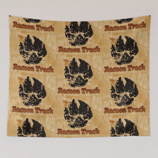 Item preview, Racoon Track designed and sold by CarolM.