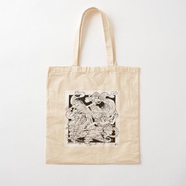 Twister Sisters Cotton Tote Bag