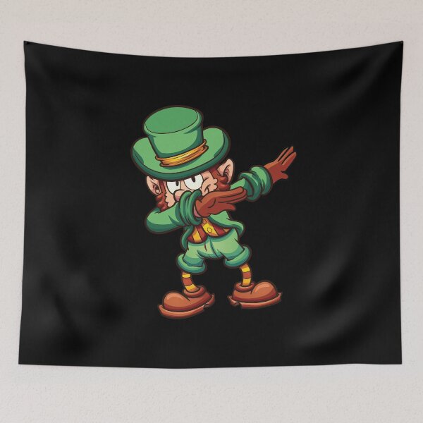 Item preview, Dabbing Leprechaun St Patricks Day Dab Kids Boys Men designed and sold by 2blackcherries.