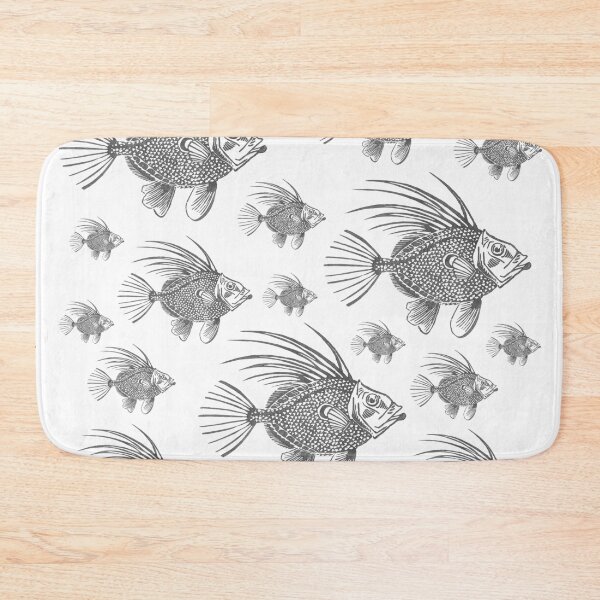 Item preview, Grey school of John Dory fish designed and sold by Elena Casiglio.