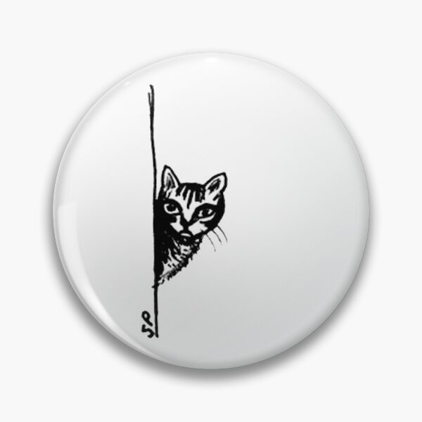 Item preview, Curious French Cat designed and sold by sophiapainted.