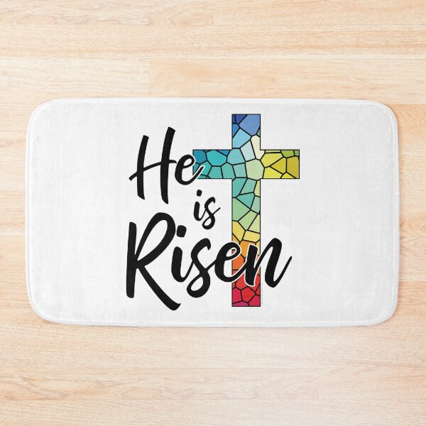 Item preview, He is Risen, Matthew 28:6 © GraphicLoveShop designed and sold by Graphic Love Shop.