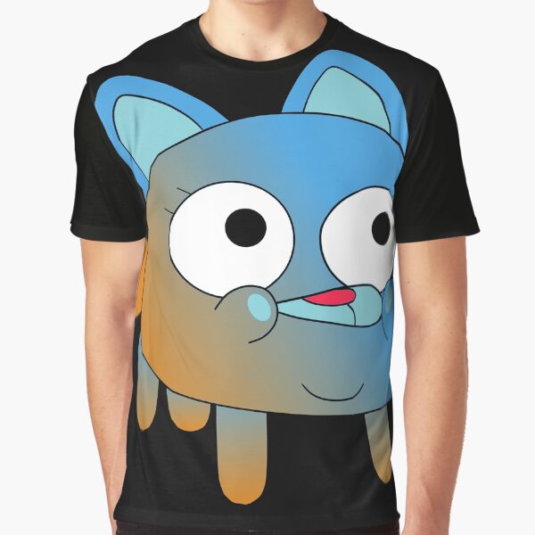 Gumball and Darwin Watterson Fusion Graphic T-Shirt