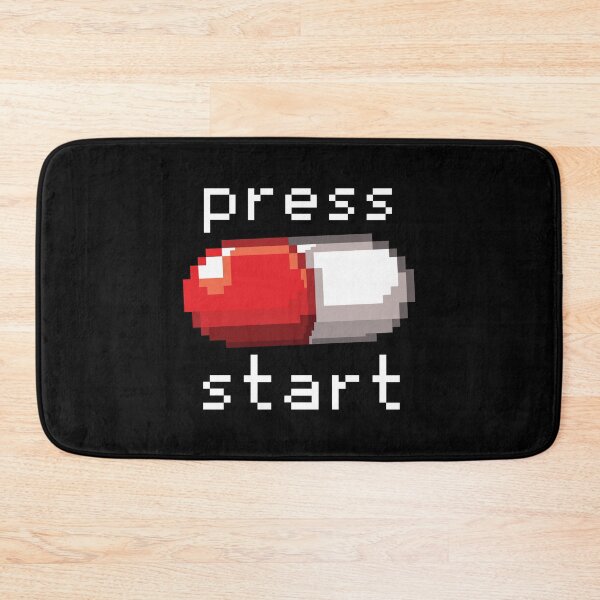 Item preview, press start 8-bit gaming  designed and sold by pirminio.