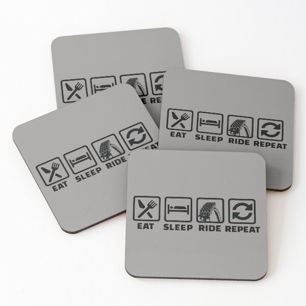 Item preview, Eat. Sleep. Ride. Repeat.  designed and sold by DUSTIN Y.