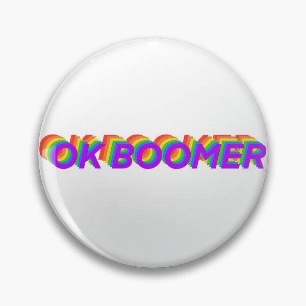 Item preview, OK Boomer Rainbow design designed and sold by kat-hennessy.