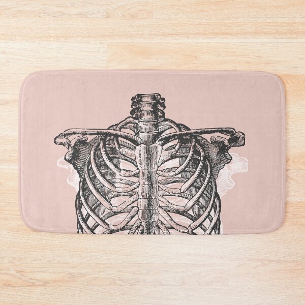Item preview, Anatomical Ribcage • Pastel Pink • Pastel Goth designed and sold by Rike Mayer.