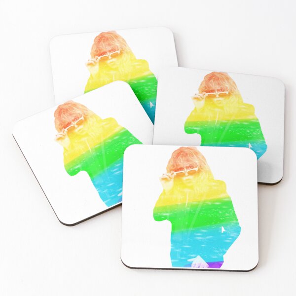 Item preview, Natasha Lyonne Rainbow Abstract Mixed Media designed and sold by Jessi Zultanky.