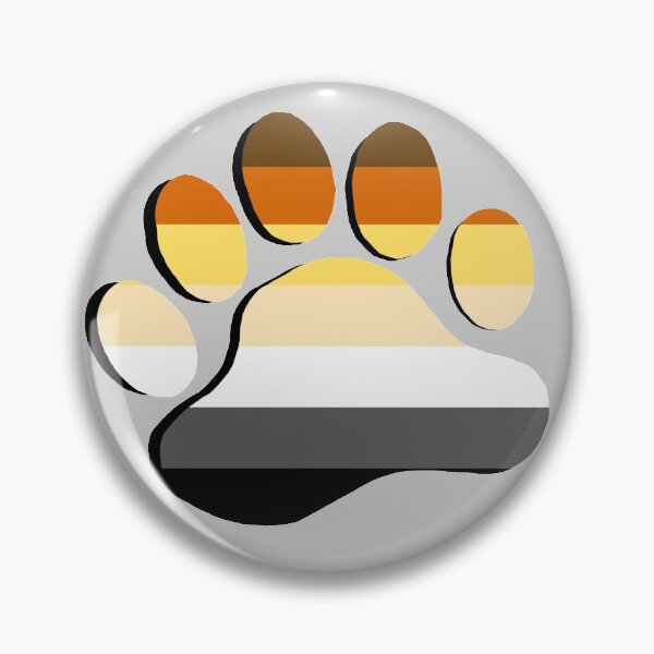 Item preview, Bear Pride (w/ shadow) designed and sold by SimplyPride.