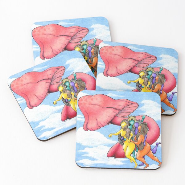 Item preview, Shroom Dance designed and sold by Jack & Raven Art.