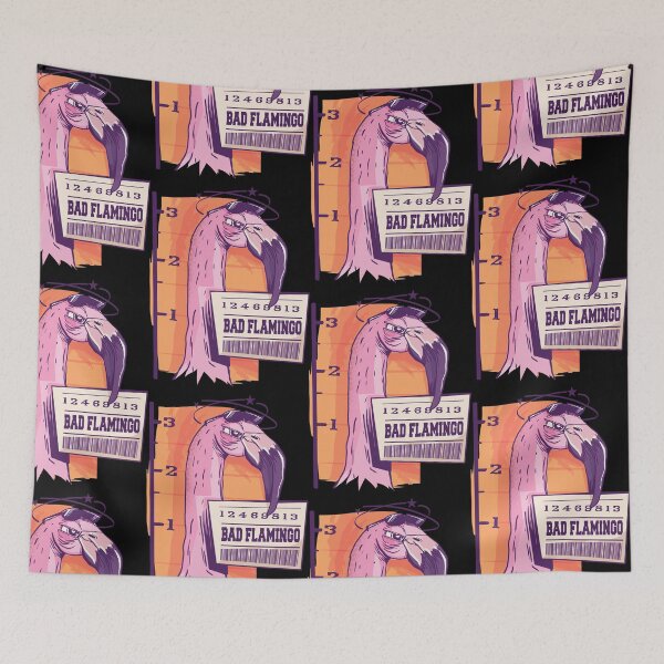 Item preview, bad flamingo  designed and sold by pirminio.