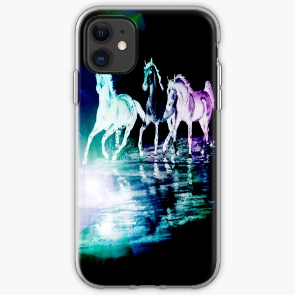 HAPPY HORSES!!!!!!!! iPhone Soft Case