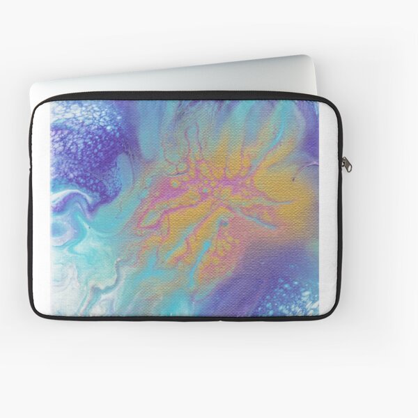 Metallic Bloom Laptop Sleeve