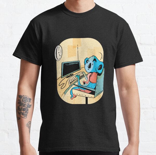 la oficina de la koala Camiseta clásica