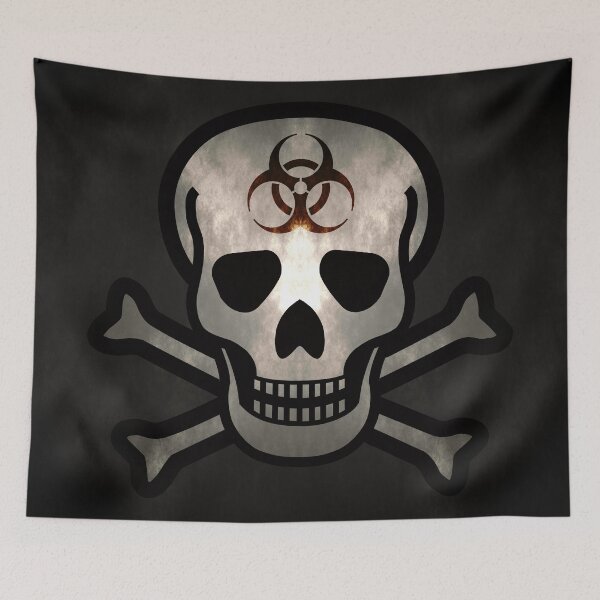 Item preview, Skull and Bones Biohazard in a Dark Light designed and sold by SolarCross.
