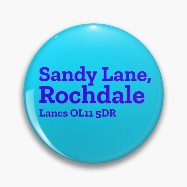 Item preview, Rochdale Stadium Address designed and sold by The Chuck Wagon.