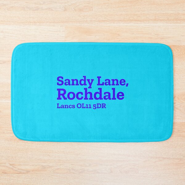Item preview, Rochdale Stadium Address designed and sold by The Chuck Wagon.