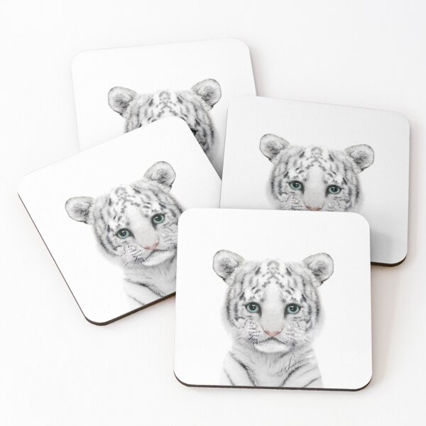 Item preview, white tiger designed and sold by Maggie Ewert.