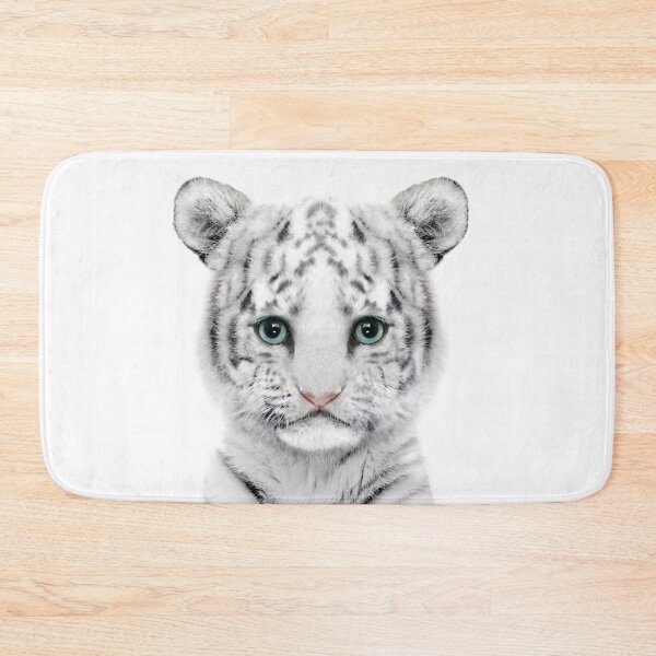 Item preview, white tiger designed and sold by Maggie Ewert.