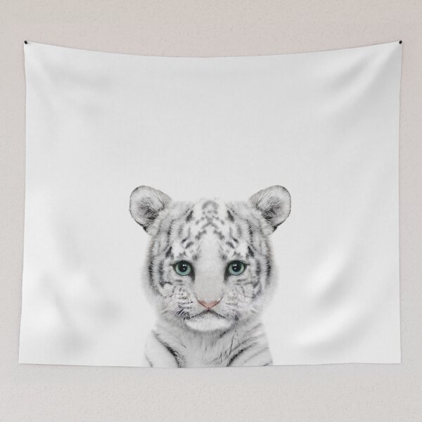 Item preview, white tiger designed and sold by Maggie Ewert.