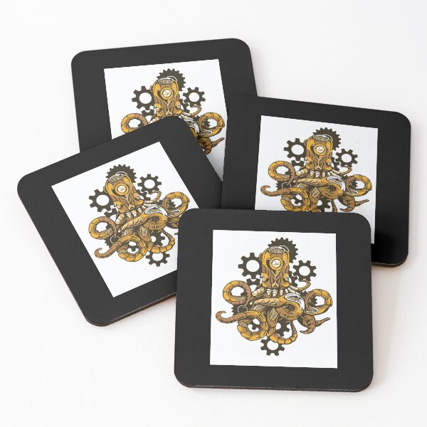 Item preview, steampunk octopus  designed and sold by pirminio.