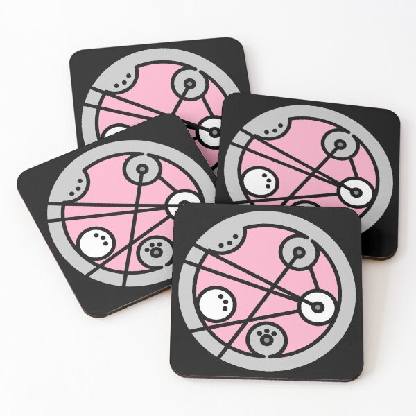 Item preview, Demigirl in Circular Gallifreyan in Demigirl Colors Transparent designed and sold by CaelanPride.
