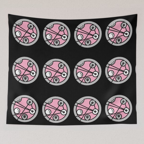Item preview, Demigirl in Circular Gallifreyan in Demigirl Colors Transparent designed and sold by CaelanPride.