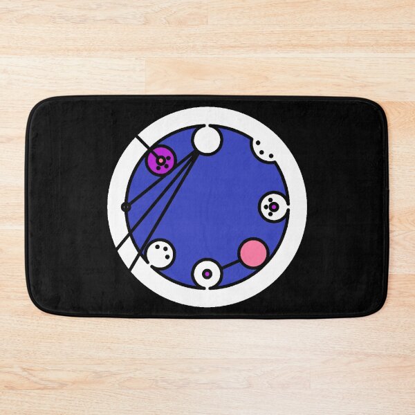 Item preview, Genderfluid in Circular Gallifreyan in Genderfluid Colors Transparent designed and sold by CaelanPride.