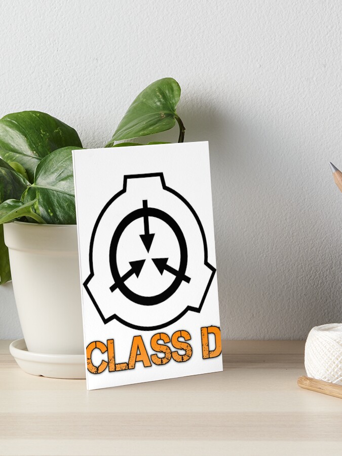 SCP foundation Class D Metal Print for Sale by Jack O TV