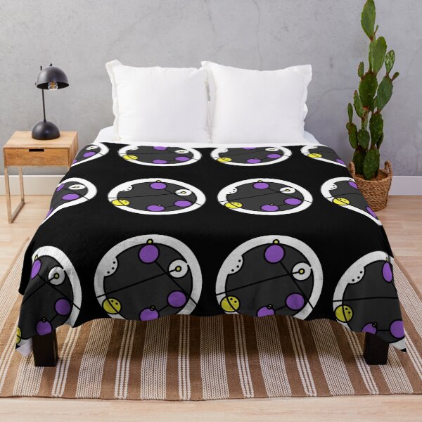 Item preview, Nonbinary in Circular Gallifreyan in Nonbinary Colors Transparent designed and sold by CaelanPride.
