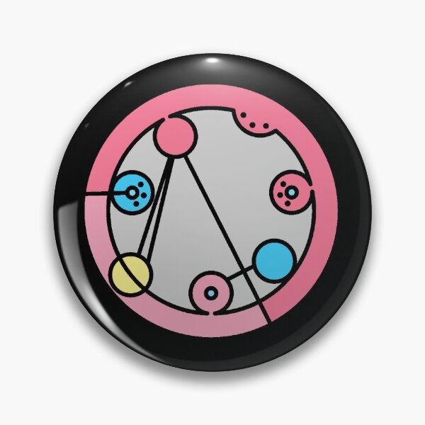 Item preview, Genderflux in Circular Gallifreyan in Genderflux Colors Transparent designed and sold by CaelanPride.