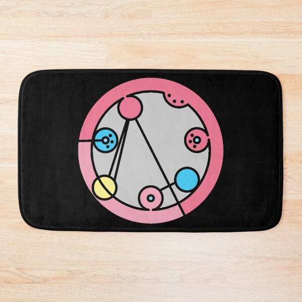 Item preview, Genderflux in Circular Gallifreyan in Genderflux Colors Transparent designed and sold by CaelanPride.