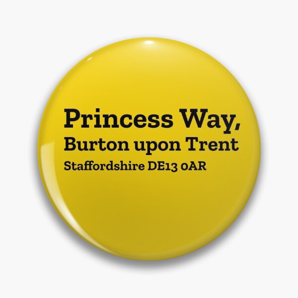 Item preview, Burton Stadium Address designed and sold by The Chuck Wagon.