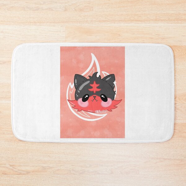 Item preview, Cute Flamiau art print designed and sold by LadyxViolet.
