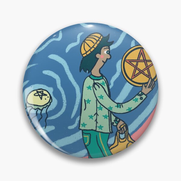 Item preview, Knight of Pentacles designed and sold by abbeyrosete.