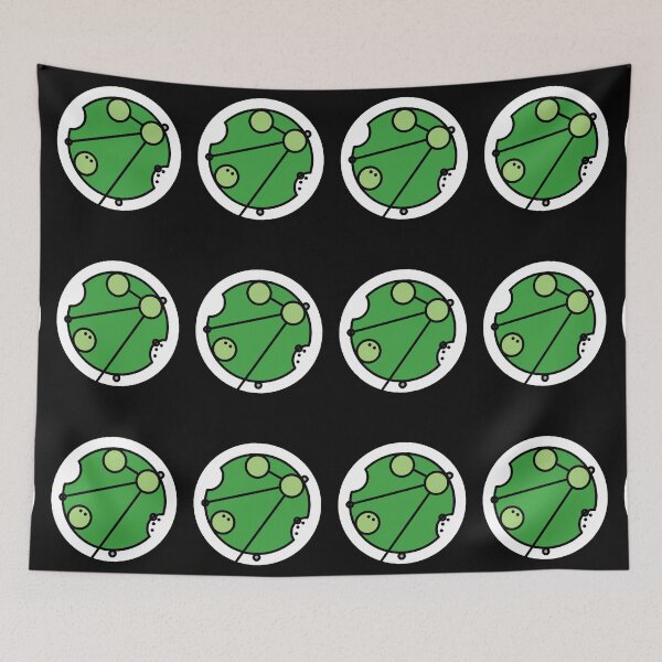 Item preview, Aromantic in Circular Gallifreyan in Aromantic Colors Transparent designed and sold by CaelanPride.