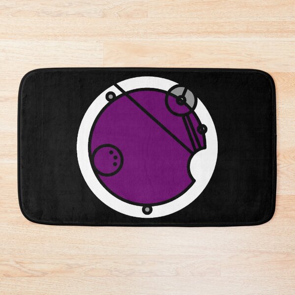 Item preview, Asexual in Circular Gallifreyan in Asexual Colors Transparent designed and sold by CaelanPride.
