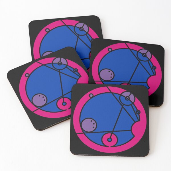 Item preview, Bisexual in Circular Gallifreyan in Bisexual Colors Transparent designed and sold by CaelanPride.