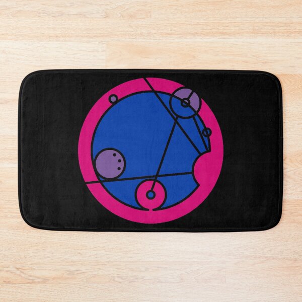 Item preview, Bisexual in Circular Gallifreyan in Bisexual Colors Transparent designed and sold by CaelanPride.