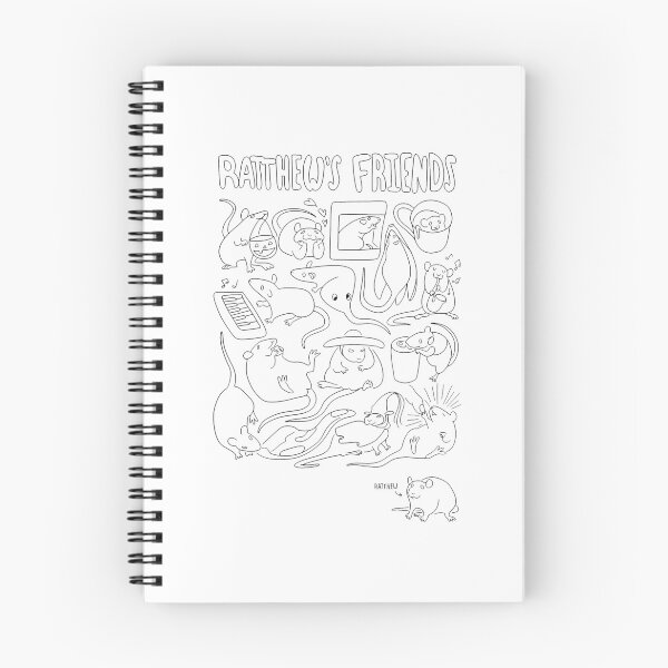 Item preview, Ratthew's Friends (light) designed and sold by tofu7soup.