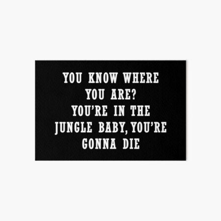 You're In the Jungle, Baby! - Song Lyrics - Magnet