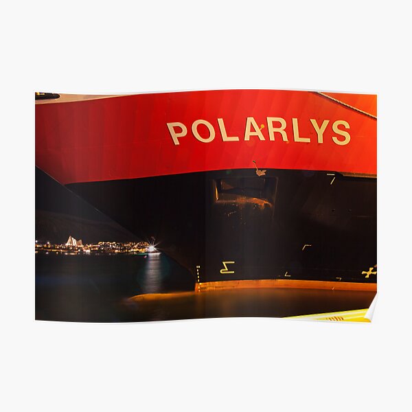 Hurtigruten Polarlys Poster