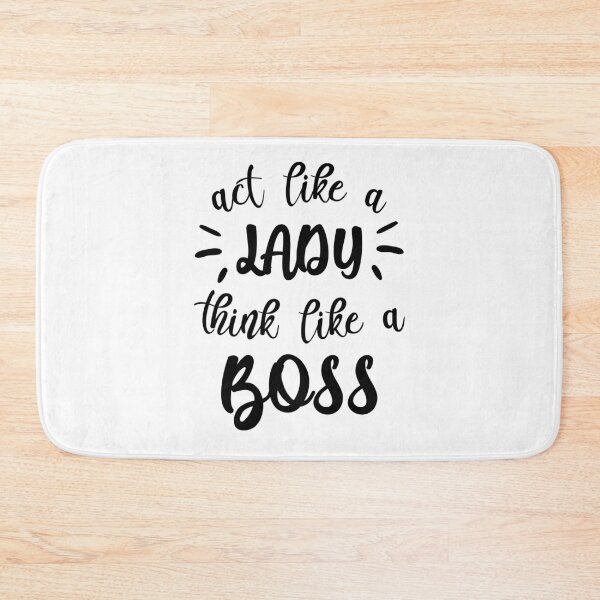 Item preview, Act like a lady and think like a boss designed and sold by DerNerd.