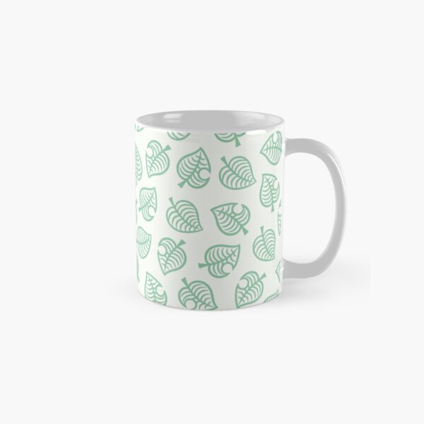 Animal Crossing New Horizons Leaf pattern Classic Mug