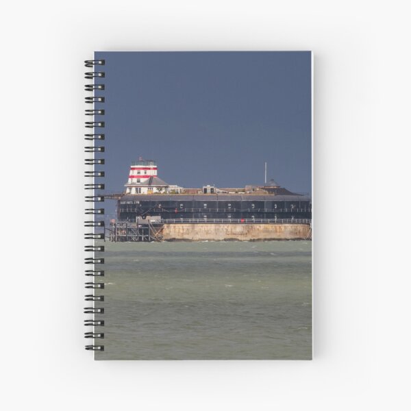 No Man's Land Fort The Solent Hampshire Spiral Notebook